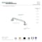 Kingston Brass Contemporary DR514246 Meridian 24" Decorative ADA Grab Bar, Polished Nickel, 26.81 L, Brass DR514246 - alternate 2